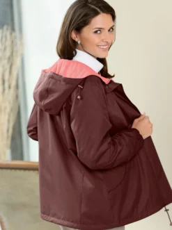 Funktionsjacke mit Innentasche, knöpfbar