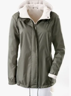 Funktionsjacke mit Innentasche, knöpfbar