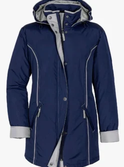 Funktionsjacke mit weitenregulierbarem Saum