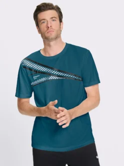 Funktionsshirt mit atmungsaktiver Wabenstruktur
