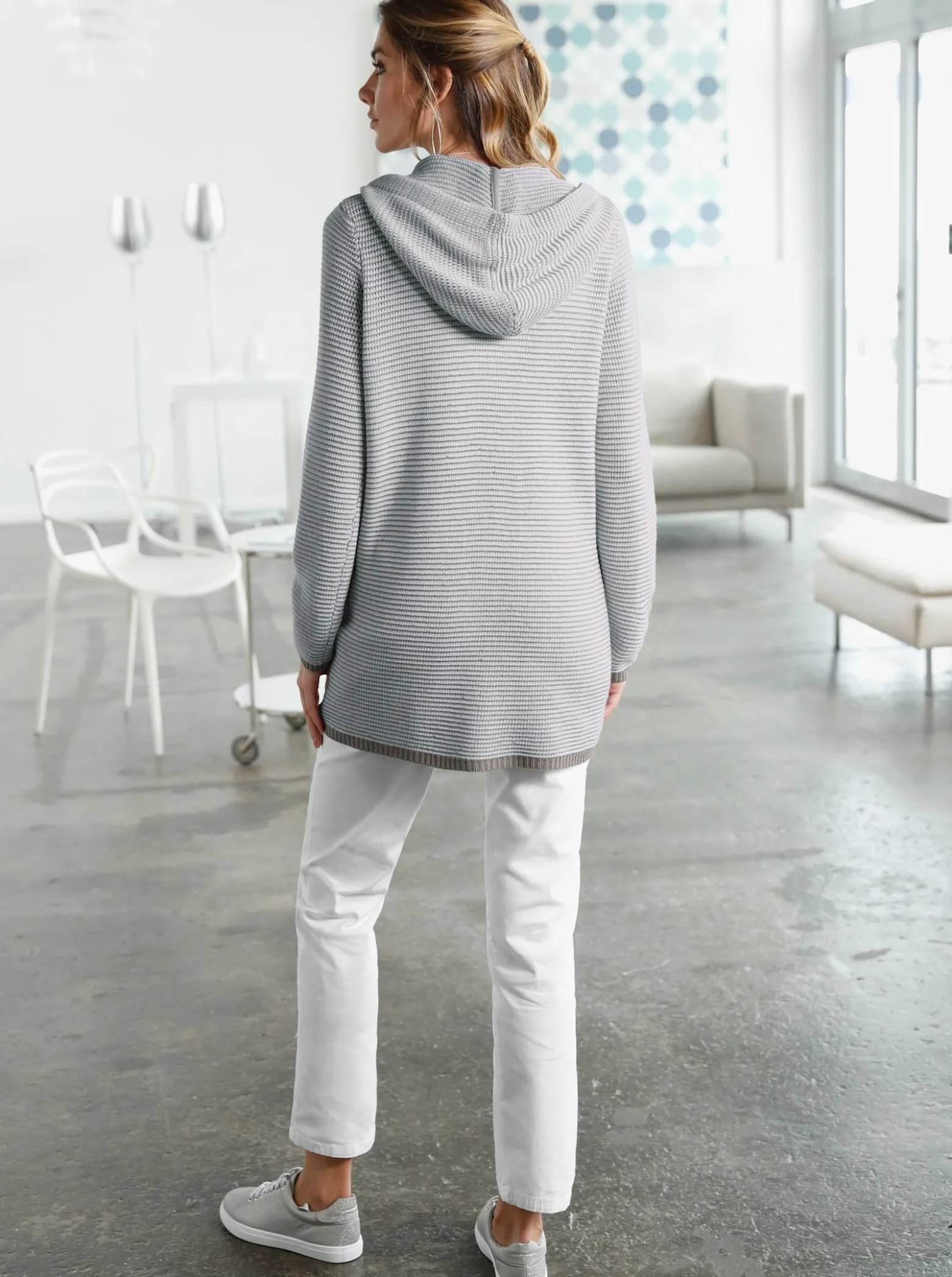 Gerade Jeans in weicher Twill-Qualität