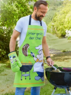 Grillschürze