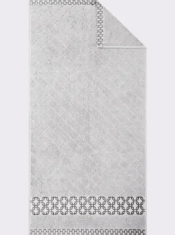Handtuch mit 2-farbiger Bordüre