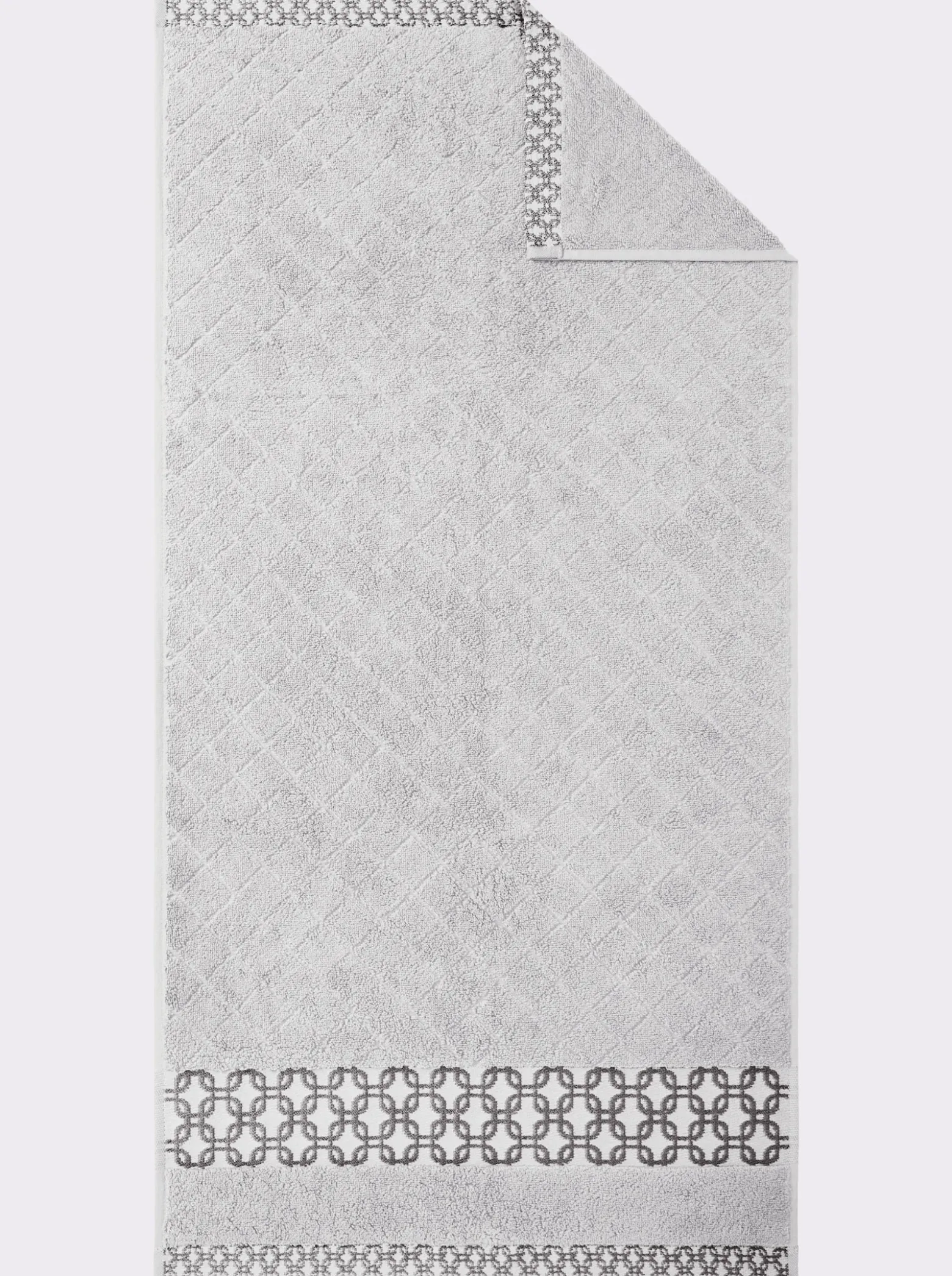 Handtuch mit 2-farbiger Bordüre