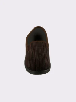Hausschuh in Cord-Qualität