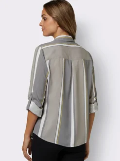 Hemdbluse aus weicher Viskose
