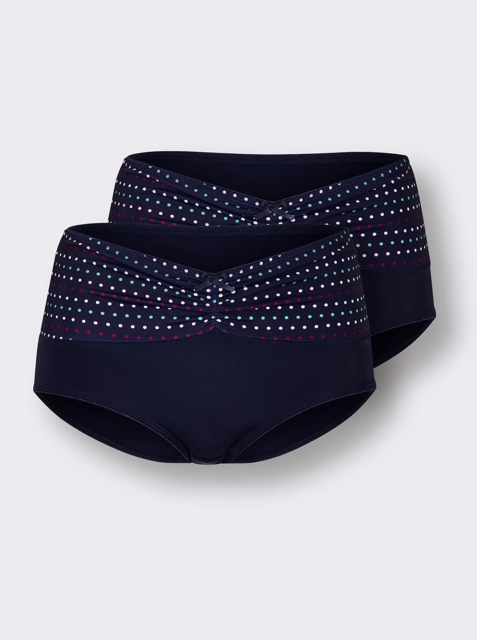 Hipster mit Pünktchen-Print