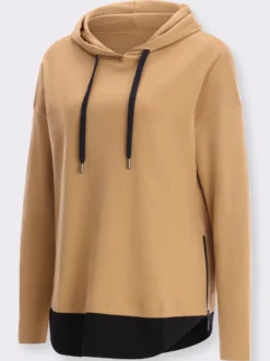 Hoodie in 2-in-1-Optik