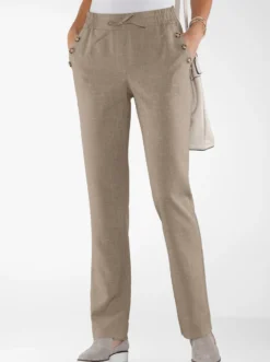 Hose in Leinen-Optik