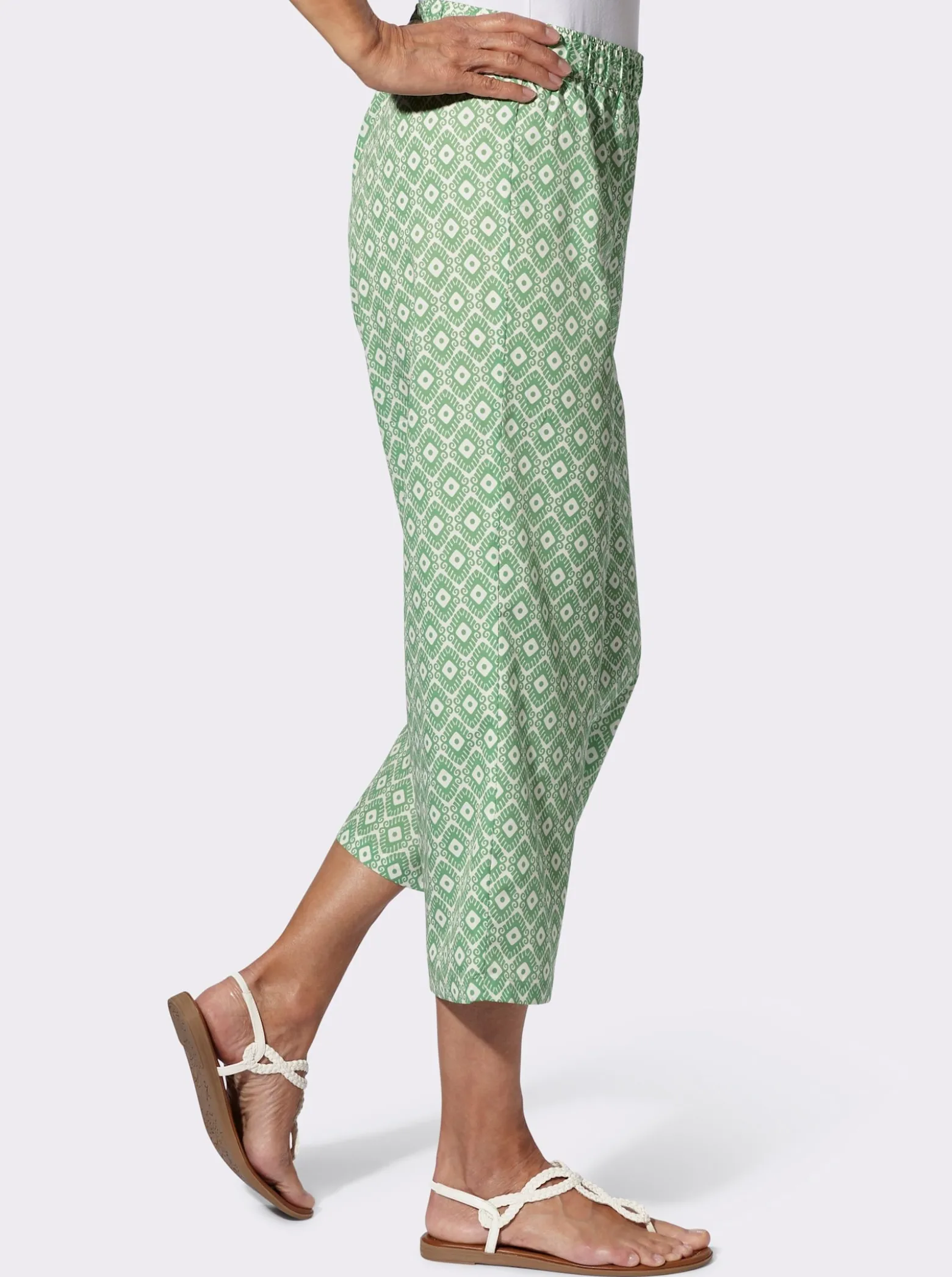 7/8-Hose in weiter Form