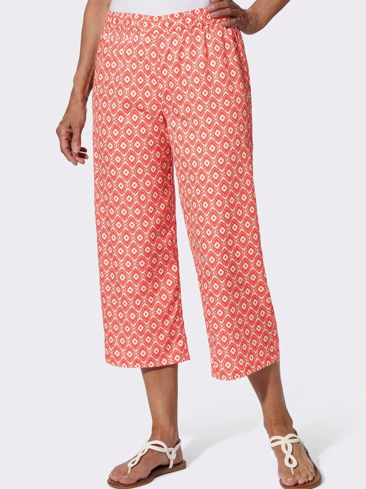 7/8-Hose in weiter Form