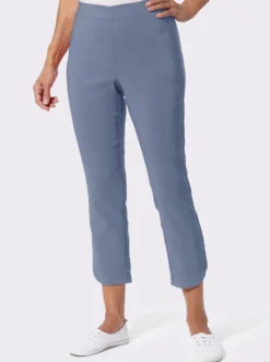 Hose mit abgerundeten Seitenschlitzen