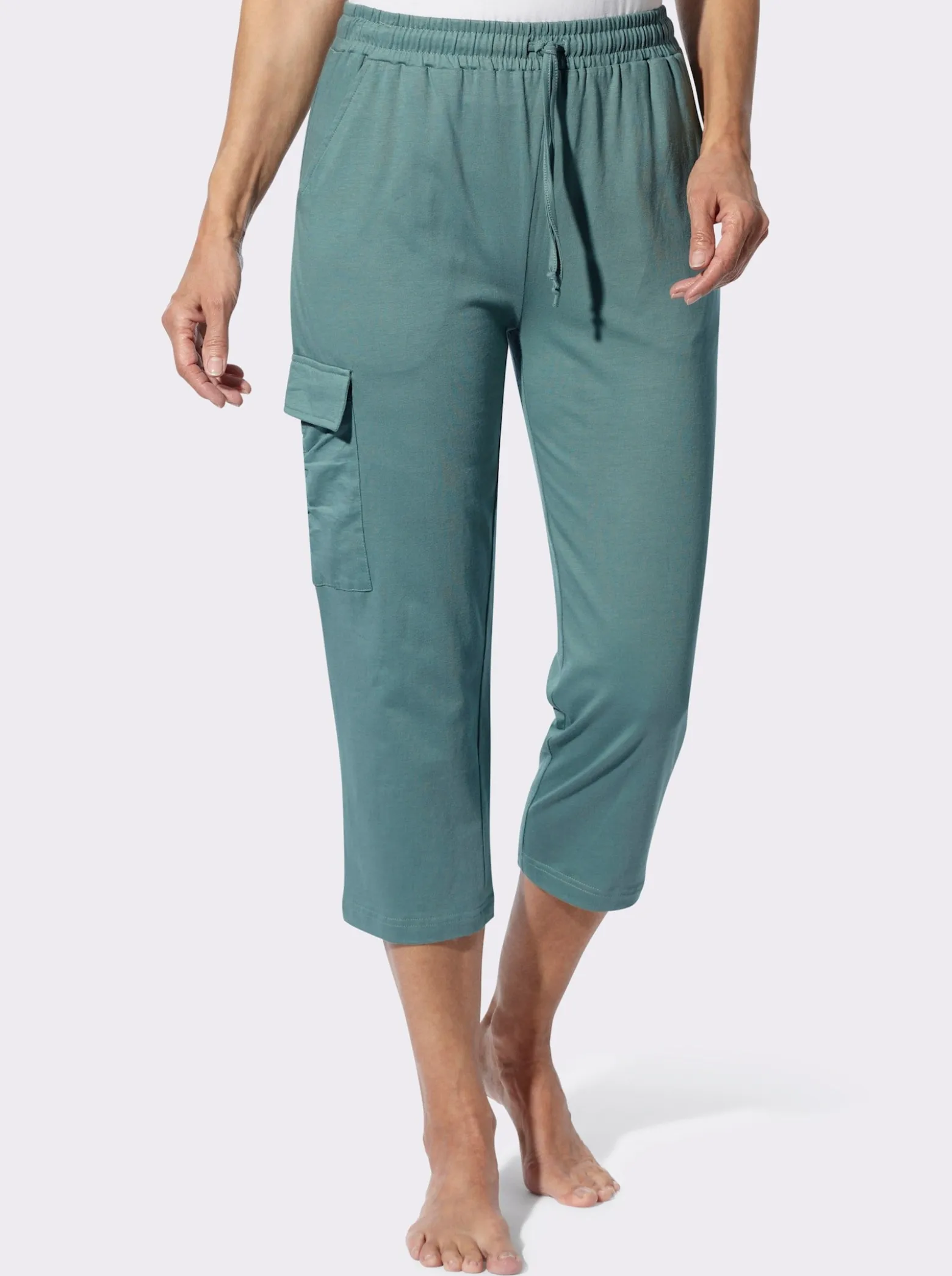 7/8-Hose mit aufgesetzter Pattentasche