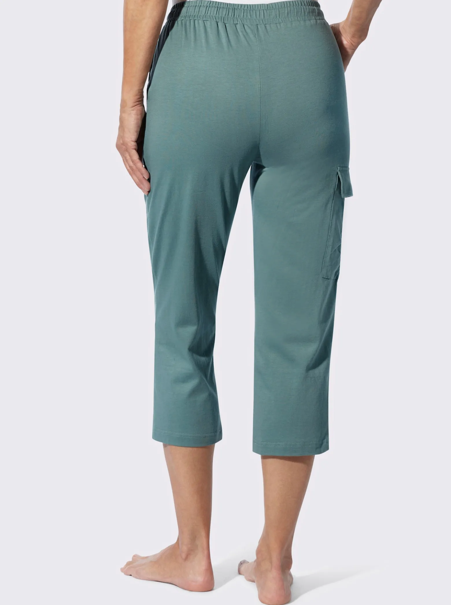 7/8-Hose mit aufgesetzter Pattentasche