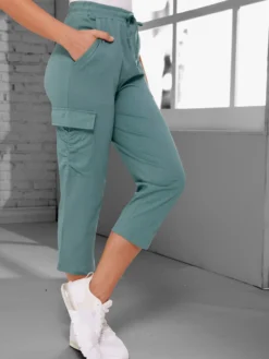 7/8-Hose mit aufgesetzter Pattentasche