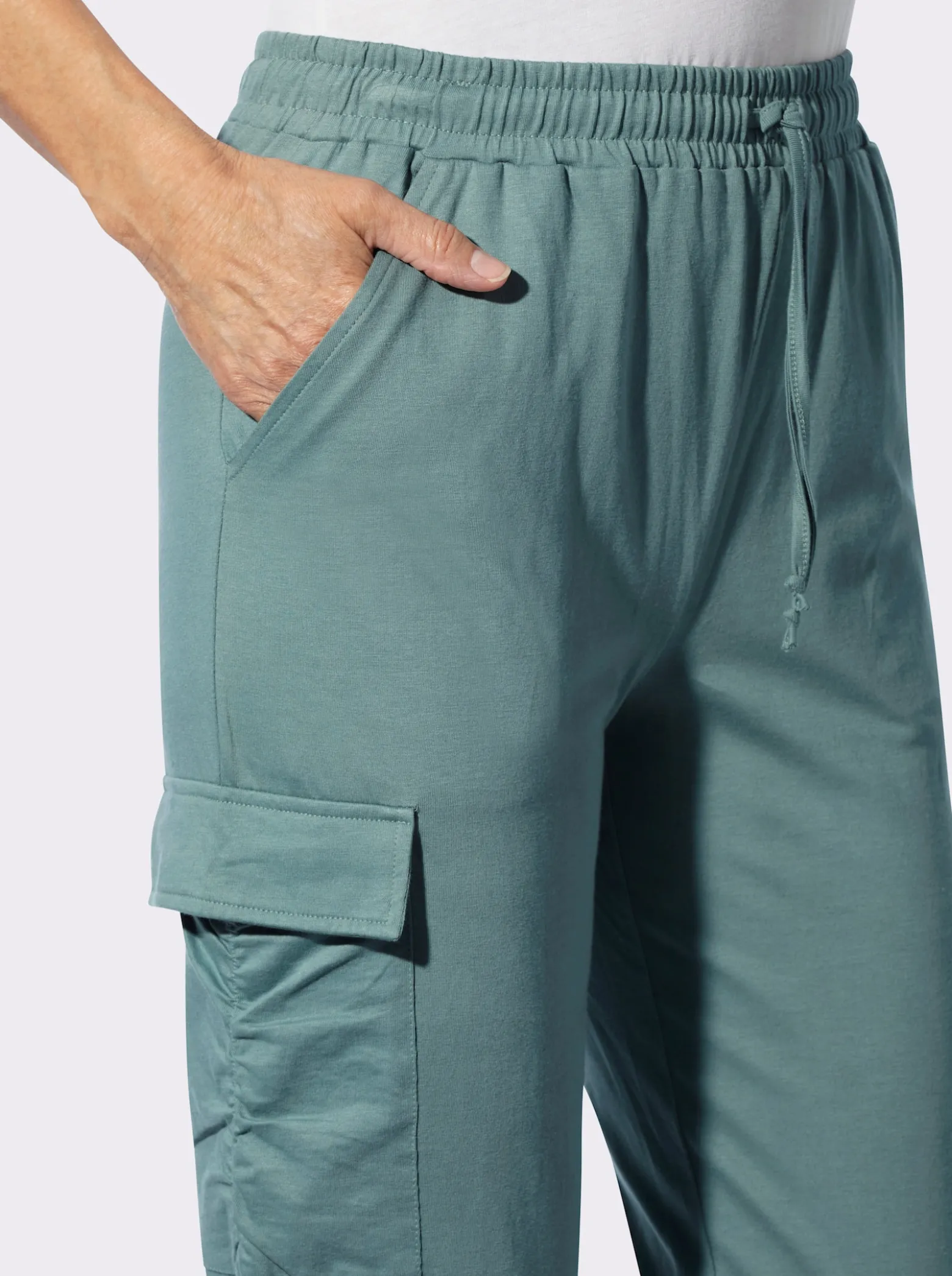 7/8-Hose mit aufgesetzter Pattentasche