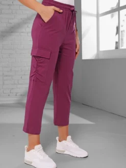 7/8-Hose mit aufgesetzter Pattentasche