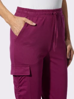 7/8-Hose mit aufgesetzter Pattentasche