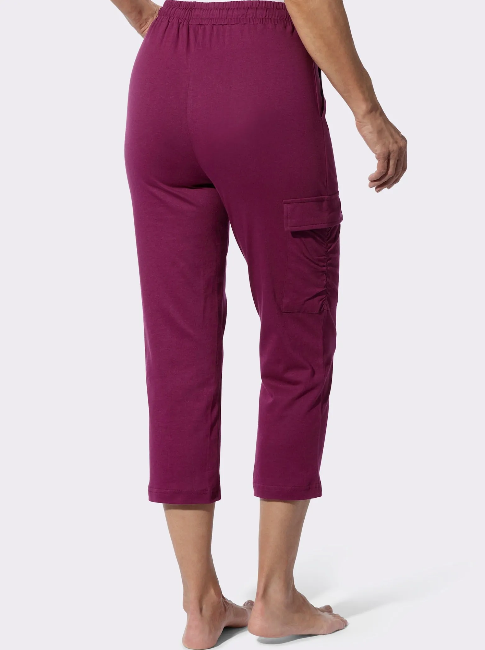 7/8-Hose mit aufgesetzter Pattentasche