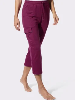 7/8-Hose mit aufgesetzter Pattentasche