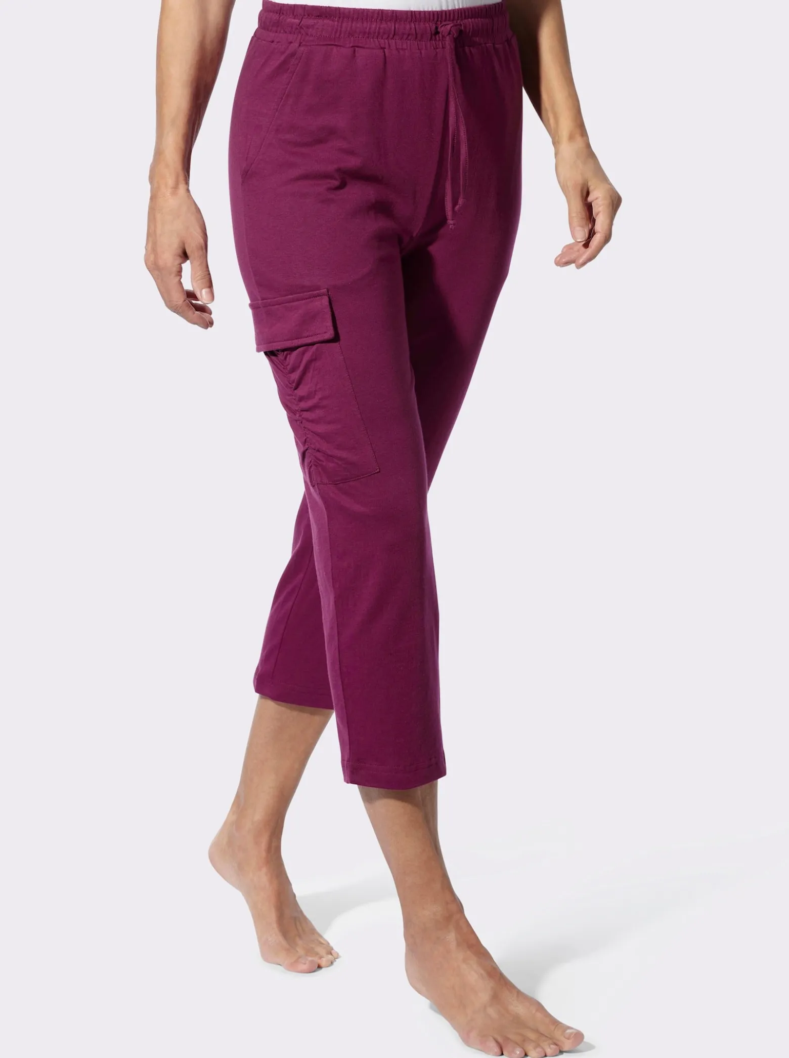 7/8-Hose mit aufgesetzter Pattentasche