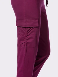 7/8-Hose mit aufgesetzter Pattentasche