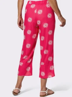 7/8-Hose mit überlappendem Saum