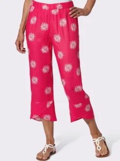 7/8-Hose mit überlappendem Saum