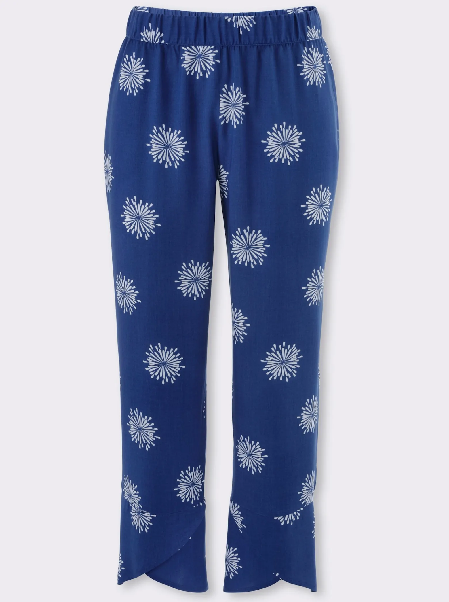 7/8-Hose mit überlappendem Saum