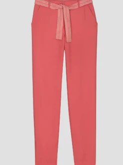 Hose mit Bindegürtel
