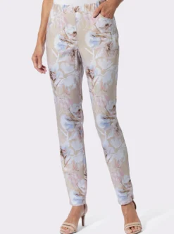 Hose mit Blütenprint