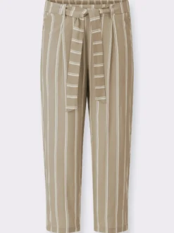 3/4-Hose mit fixiertem Bindegürtel