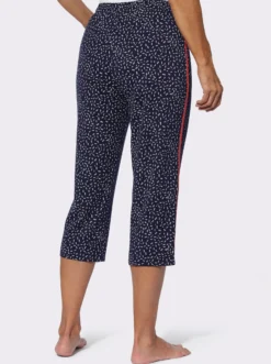 7/8-Hose mit Kontraststreifen