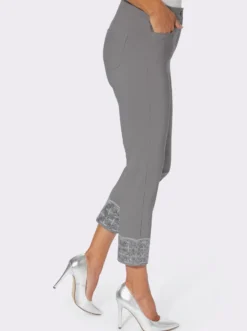 7/8-Hose mit Pailletten