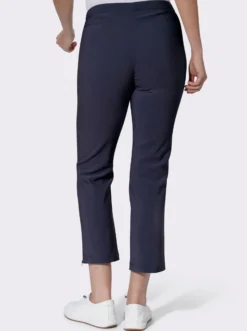7/8-Hose mit Reißverschlüssen am Saum
