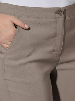 7/8-Hose mit Reißverschlüssen am Saum