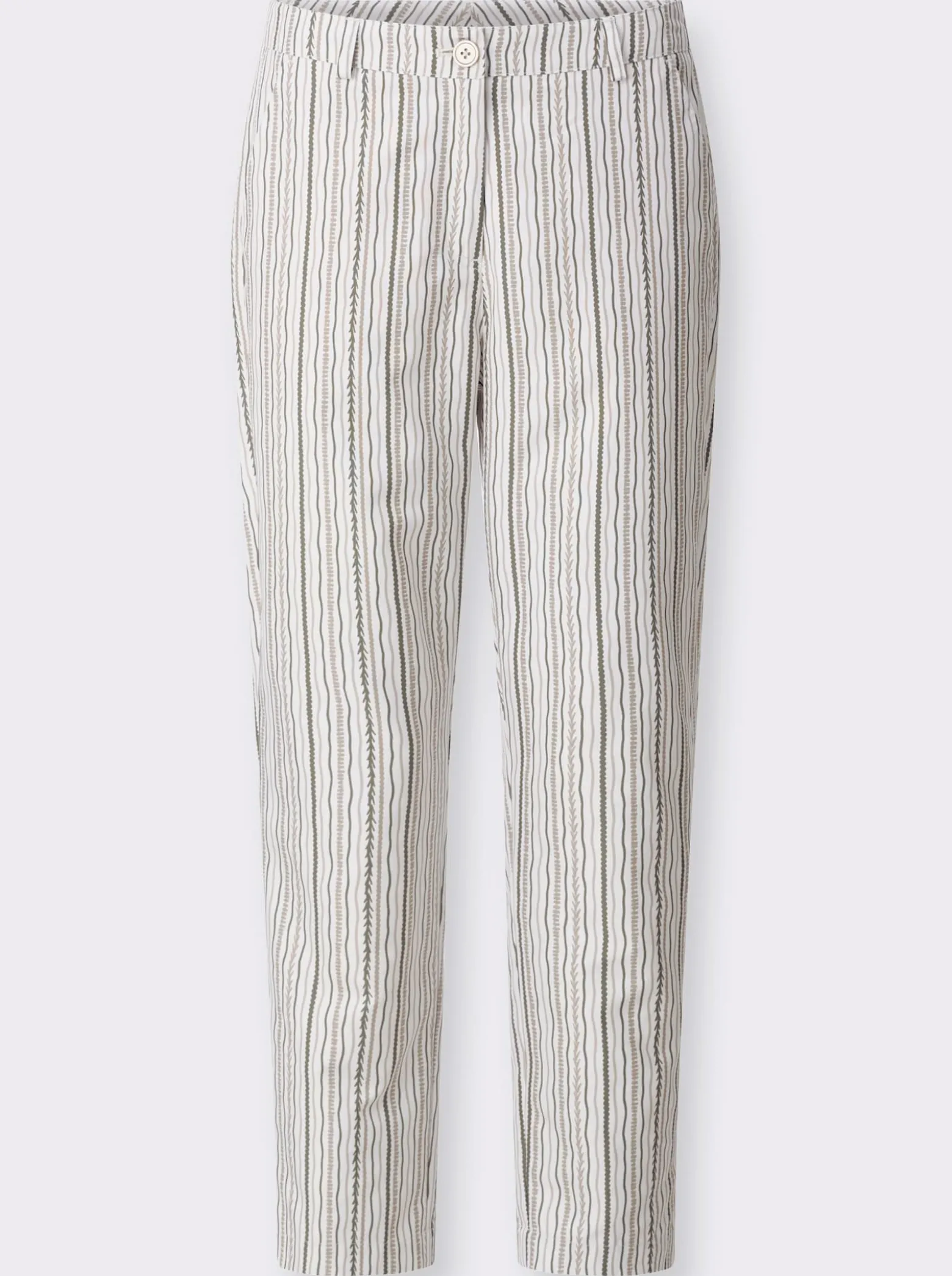 7/8-Hose mit Streifen-Druck