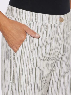 7/8-Hose mit Streifen-Druck