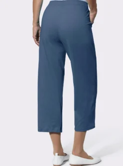 7/8-Hose mit weit geschnittenen Beinen