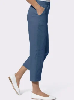 7/8-Hose mit weit geschnittenen Beinen