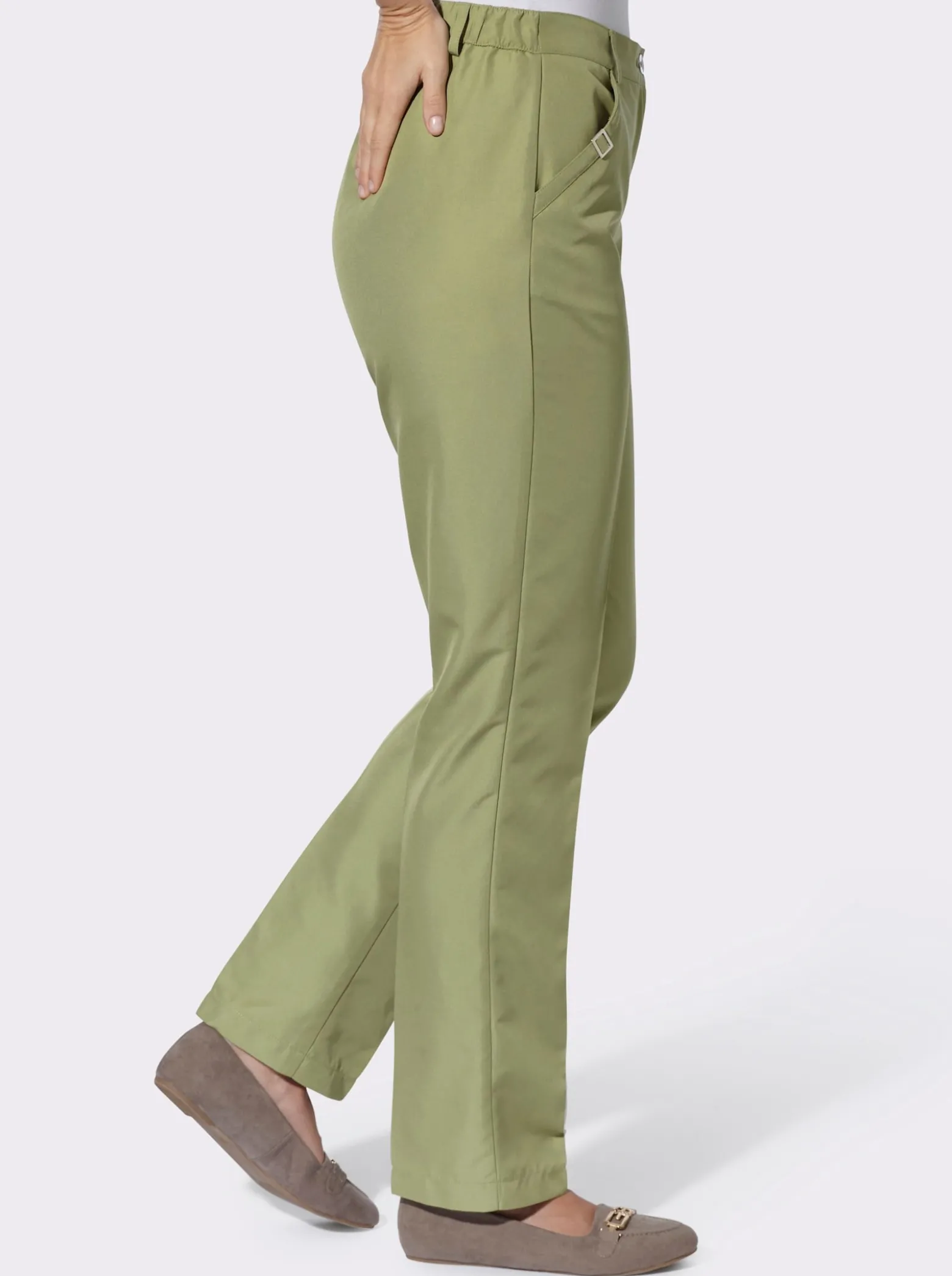 Hose mit Zierspangen