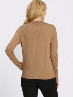2-in-1-Pullover mit Bindeband