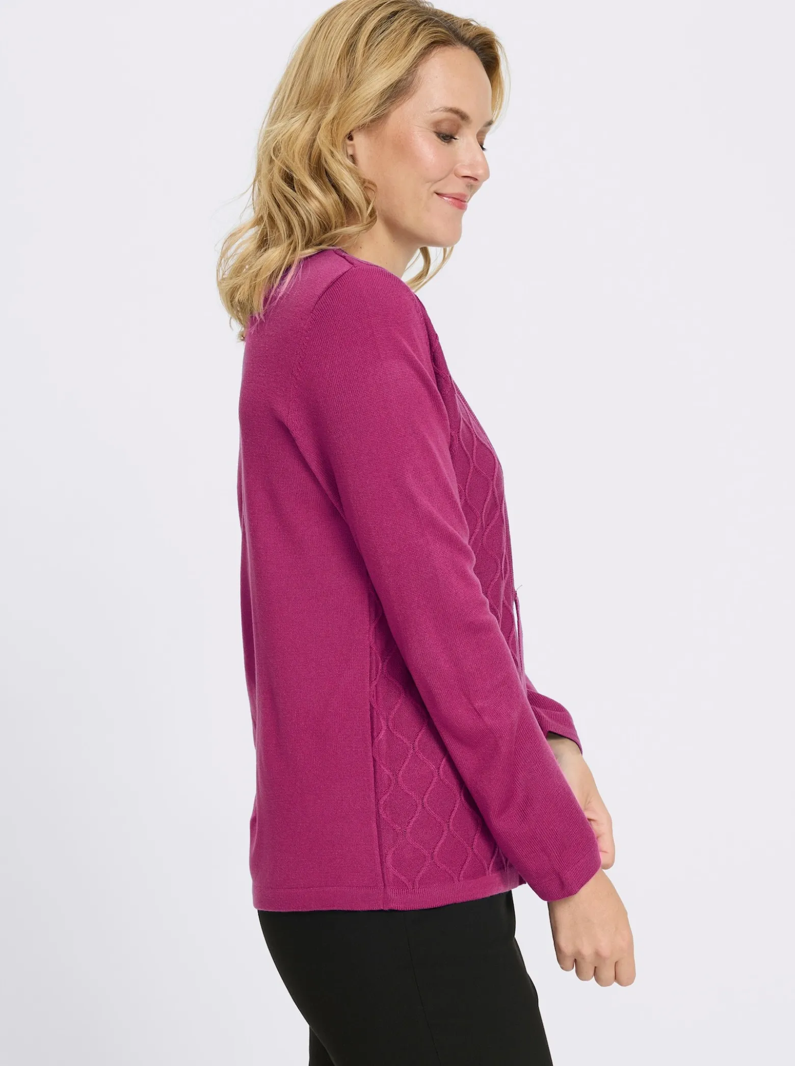 2-in-1-Pullover mit Bindeband