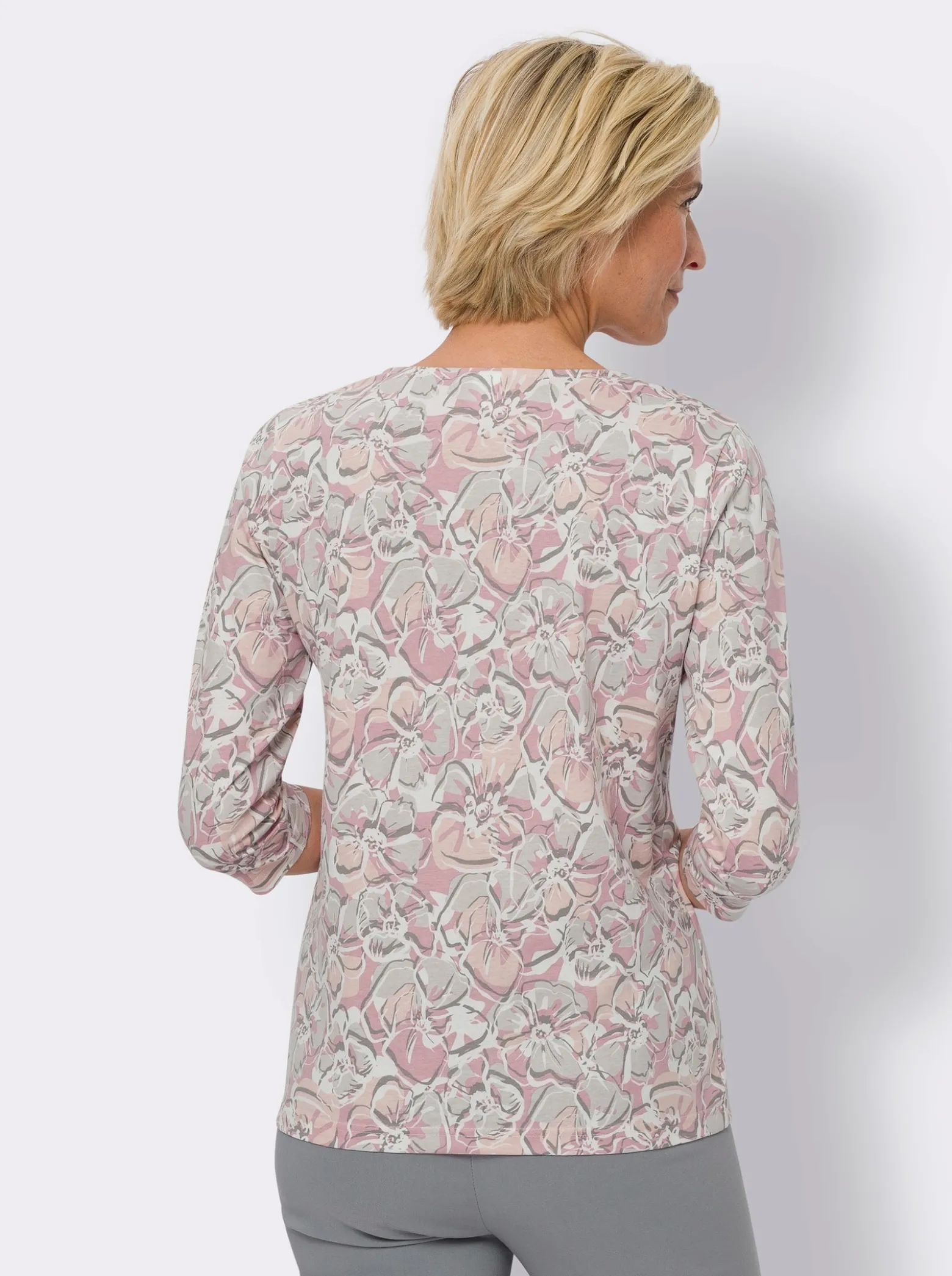 2-in-1-Shirt aus reiner Baumwolle