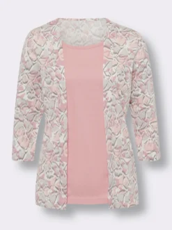 2-in-1-Shirt aus reiner Baumwolle