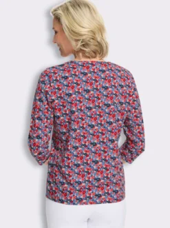 2-in-1-Shirt aus reiner Baumwolle