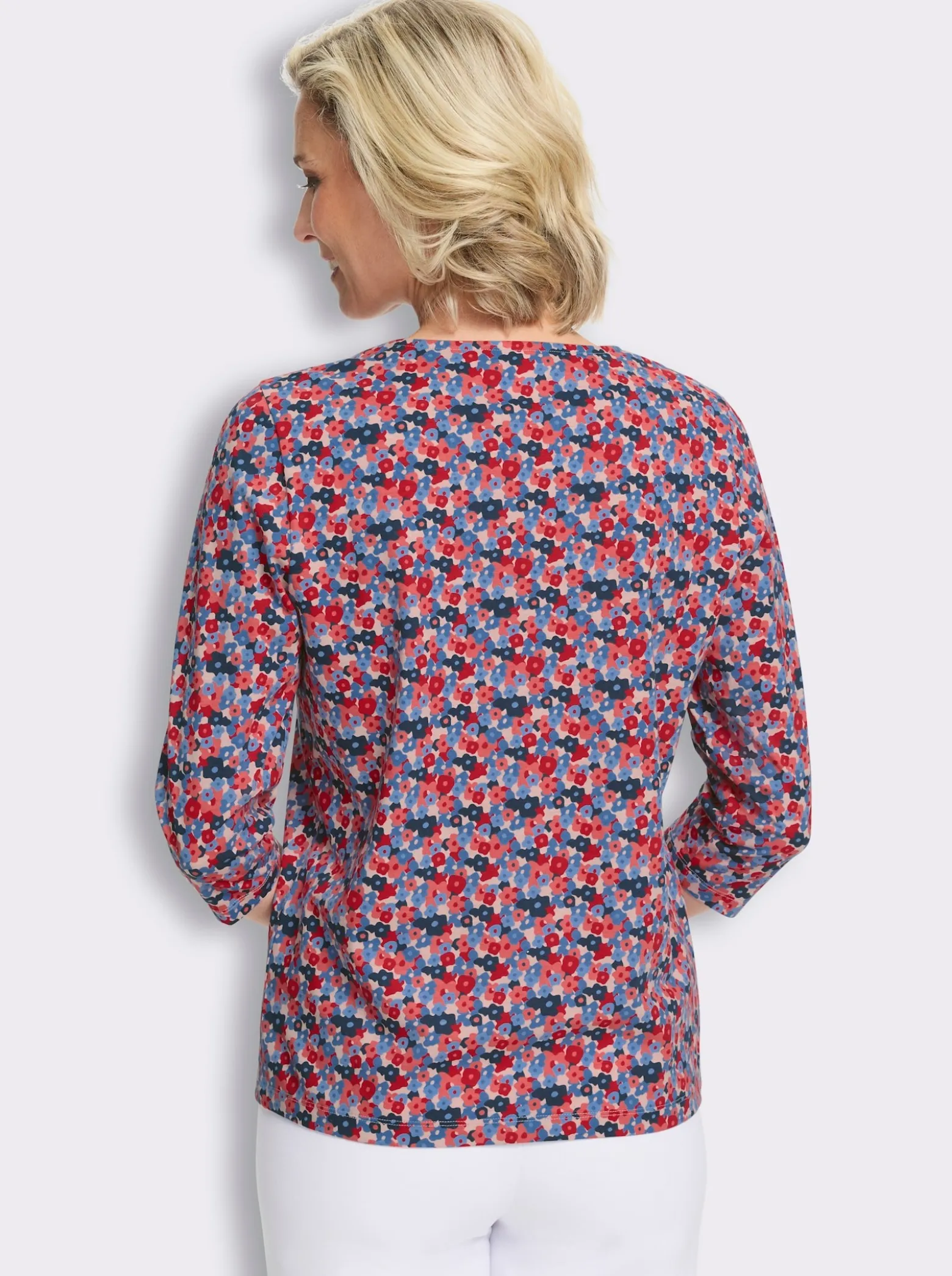 2-in-1-Shirt aus reiner Baumwolle
