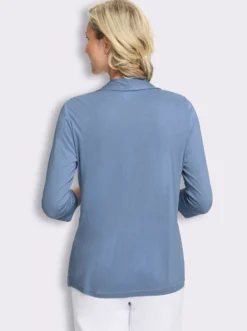 2-in-1-Shirt aus reiner Viskose