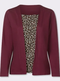 2-in-1-Shirt mit Animal-Print