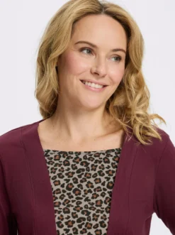 2-in-1-Shirt mit Animal-Print